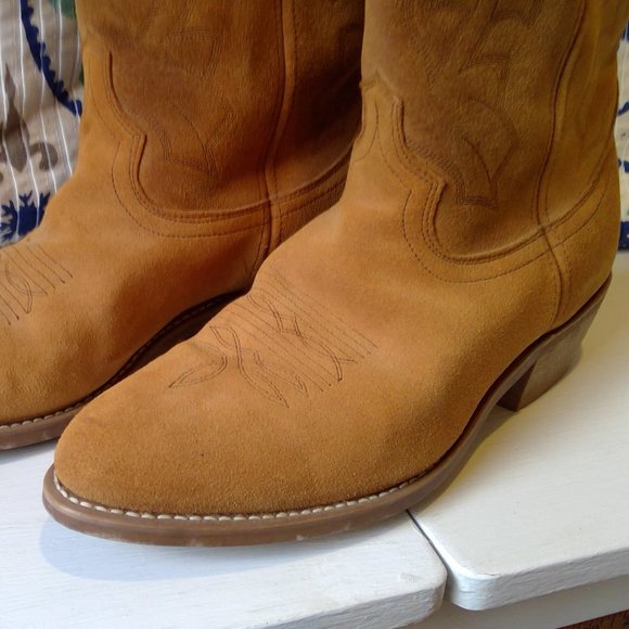 Laredo Other - Men's Laredo Classic Suede Cowboy Boots